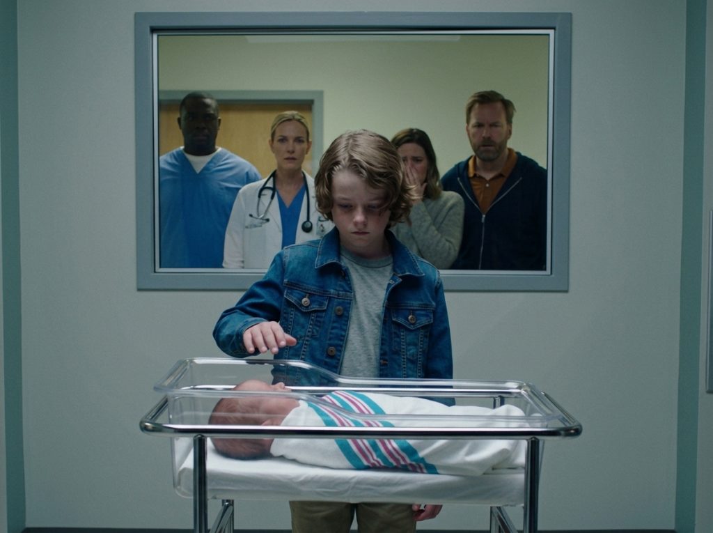PART 1 – Forty-Seven Seconds After the Monitor Went Silent, a Forgotten Boy Walked Into Chicago’s Most Expensive Hospital Room and Challenged Eight Experts
